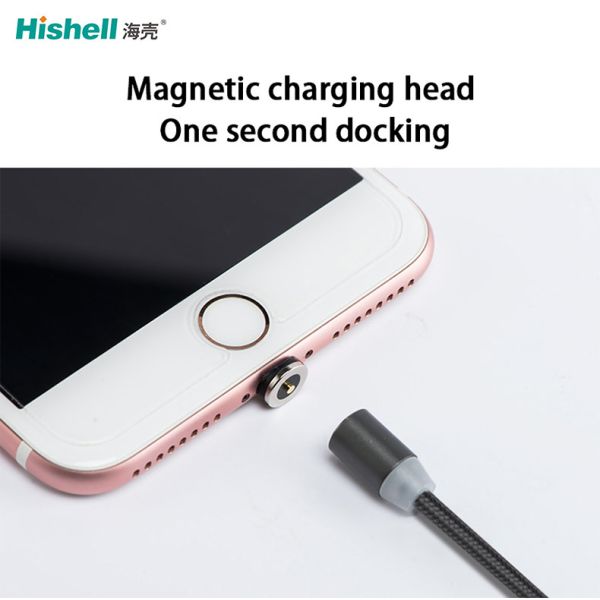 Multiscene Micro USB Magnetic Charging Cable Stable Wear Resistant