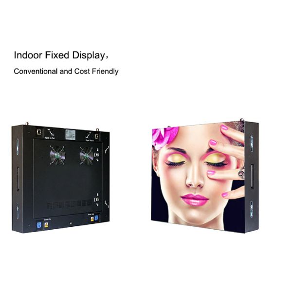 Wall Mounting Indoor Advertising Led Display Screen P4mm 1920Hz Refresh Rate