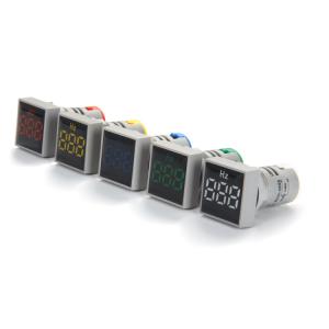 Best 22mm Square Frequency Indicator Meter with crystal cover wholesale