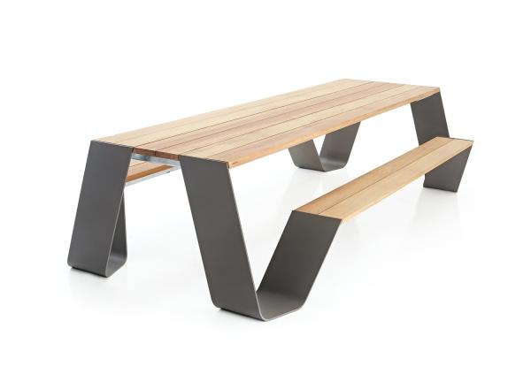 Cheap Rectangle 1500*750*750mm Picnic Table Bench Set for sale