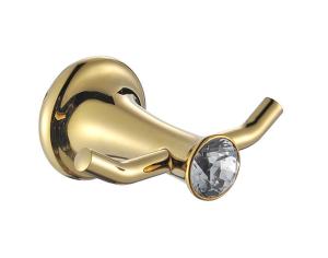 High Quality Robe Hook,Brass Material Gold-Titanium Finished,Bathroom Accessories,Robe Hook