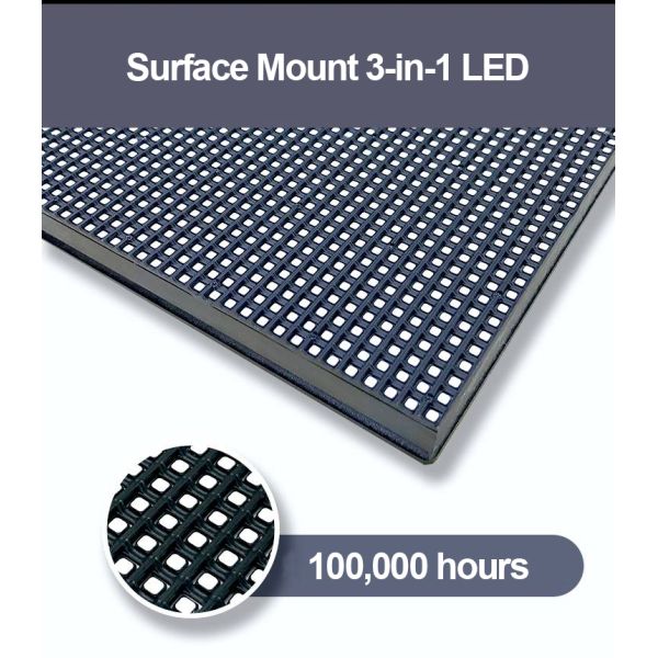 Outdoor LED advertising screen, 3D display
