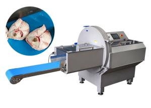 Industrial Frozen Meat Slicer Machine For Cutting Frozen Beef Pork Into Slice With Portion Function