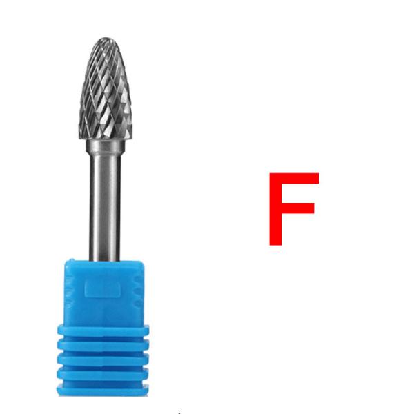 Cheap 1/4 prime prime Shank Carbide Burrs F1625m06X-45 Double Cut Tree Shape Radius End File for sale