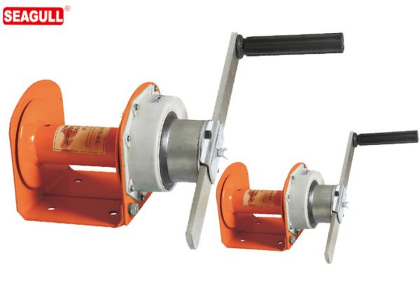 Cheap Worm Gear Hand Winch / Hand Lifting Winch Large Capacity 500kg - 3000kg for sale