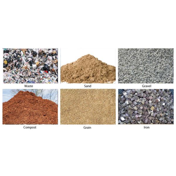60mm Material Trommel Vibrating Screen