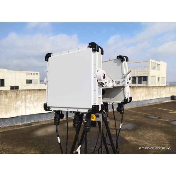 Vehicle Mounted Ground Based Radar Surveillance X Band 3.5km UAV Detection