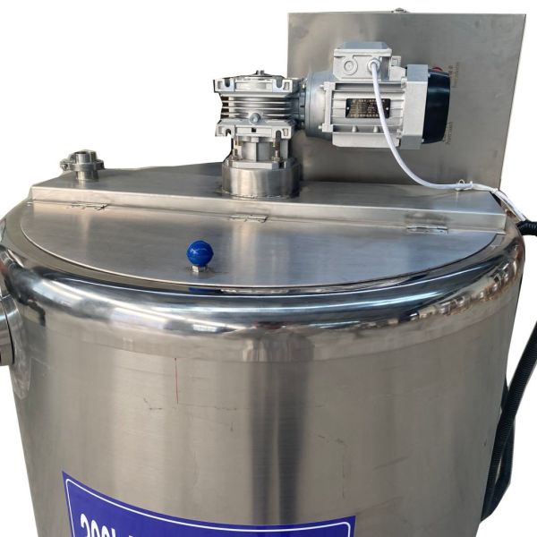 1000-3000L Electric Heating Jacket Mixing Tank for Milk Juice Water Heating ISO Approved