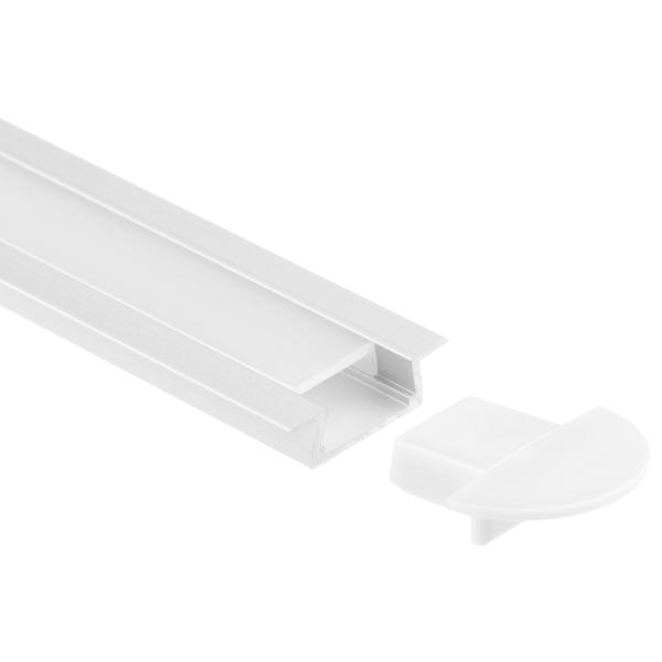 Cheap Household 6063 T5 Recessed Aluminum LED Profile 22*6mm Extrusion for sale