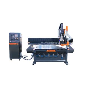 China 1300*2500cm 9kw Auto Tool Changer CNC Router For Wood Cutting on sale