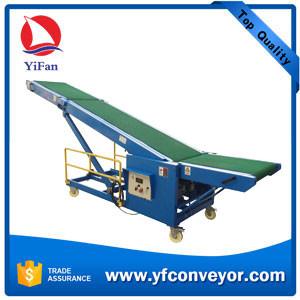 Cheap Foldable mobile loading unloading belt conveyors for warehouse with limit space for sale