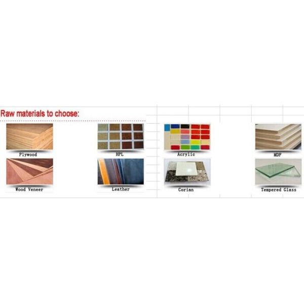 High End Wooden Mobile Phone Display Counter , Simple Phone Display Table