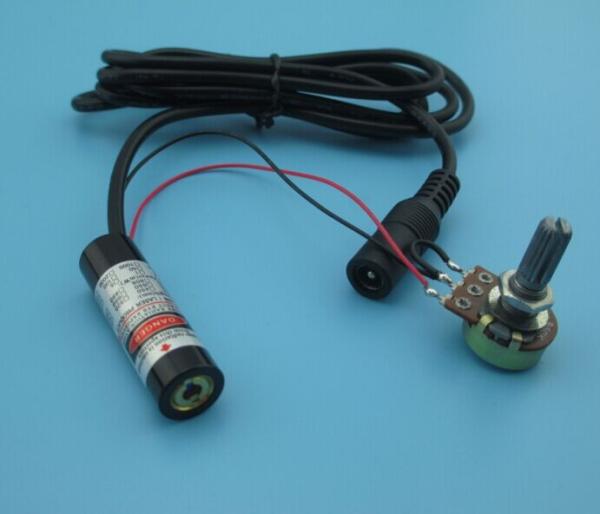 Cheap output power adjustable 630nm 5mw red line laser module for sale