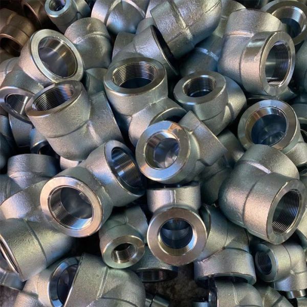 2000LB/3000LB/6000LB/9000LB Socket Pipe Fittings Elbow DN15-DN600