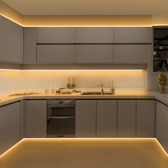Recessed Aluminum LED Profile Lights Cabinet Lamp Led Strip Light Channel Aluminium Extrusion Housing Channel