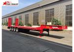 Extendable Extendable Semi Trailer 30-200T Payload Leaf Spring Or Air Bag