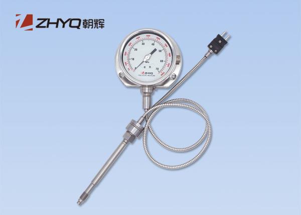 Cheap High Sensitivity Melt Pressure Gauge 100mm Dial Diameter PT124Y-615T for sale