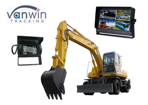 Cheap 10.1 Inch TFT LCD backup camera monitor with 4 Cameras inputs, 1024 x 600 Resolution for sale
