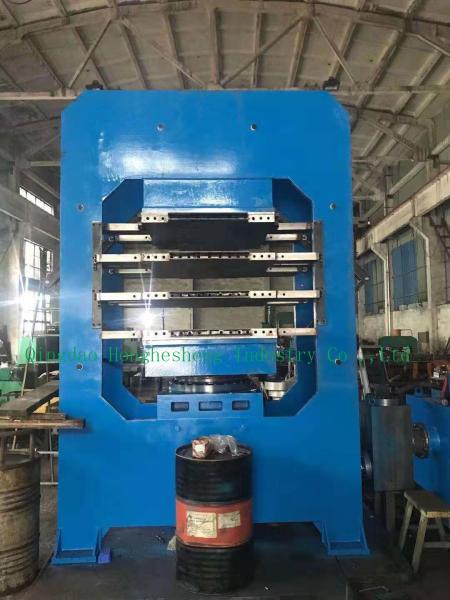 Cheap 500T Frame Plate Foaming Vulcanizing Machine With Synchronous Device for sale