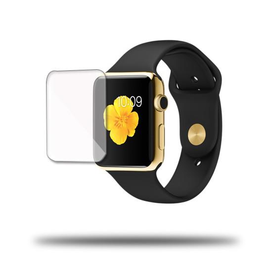 Cheap 38mm&42mm Apple Watch Tempered Glass Screen Protector with 0.33mm thickness, 9H hardness for sale