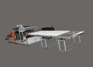 Best Pleated Paper Gluing Line Fully Automatic Mini Pleating Machine Knife Type wholesale