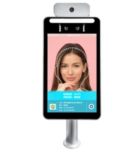 CE FCC ROHS Smart Face Recognition Temperature Device IPS HD Screen