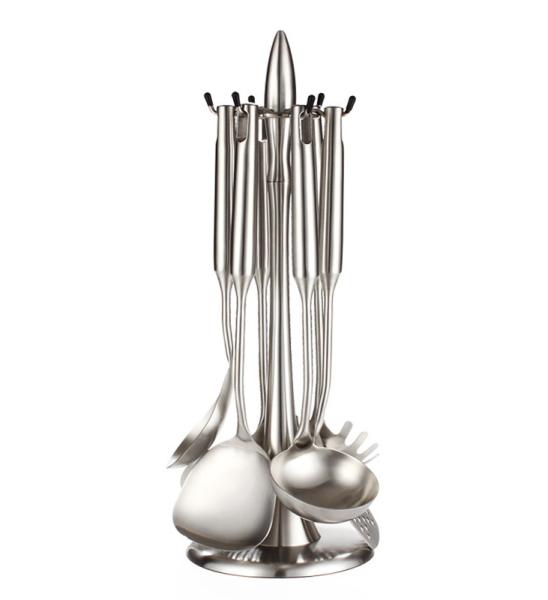 Cheap Stainless Steel Kitchenware Set  6 pcs set   Spatula Ladle Spoon set for sale