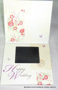 Best 1200mAh 10 inch LCD Greeting Card passed FCC certification with audio for festival gift  wholesale