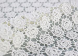 China Cotton Dying Lace Fabric Guipure French Venice Lace Wedding Dress Fabric Openwork on sale