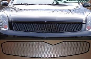 Cheap BLACK SPORT FRONT HOOD MESH GRILLE GRILL for sale