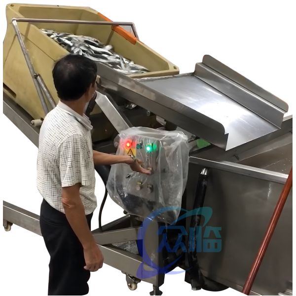 Stainless Steel Shrimp Processing Machine Waterproof Multiscene