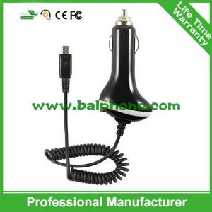 China Cheap price Drumstick Car Charger For Iphone 4 4s With Cable Black/white Color on sale