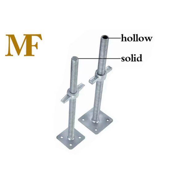 Highly Durable Scaffold Screw Jack Corrosion Resistant Easy Adjustability Construction