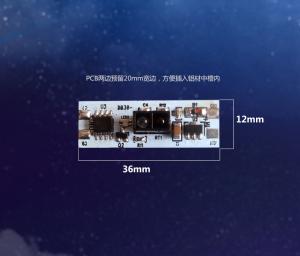 China White PCB Size Human Sensor Module / Light Sensor Module Bathroom Mirror Use on sale
