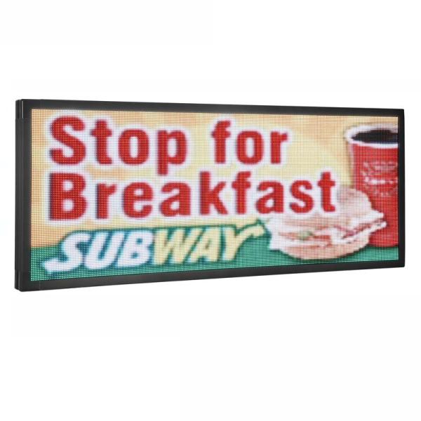 Cheap Winxp Win7 Support  LED Message Display Board RGB Car Rear Window Sign Board for sale