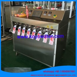 Buy cheap Shaped Bag Packing Machine / Vertical Liquid Fruit Jelly Filling Sealing from wholesalers