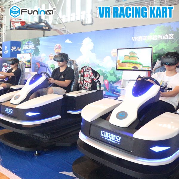 Sheet Metal 9D Virtual Reality Simulator Car Entertainment System Amusement Park Go Karts