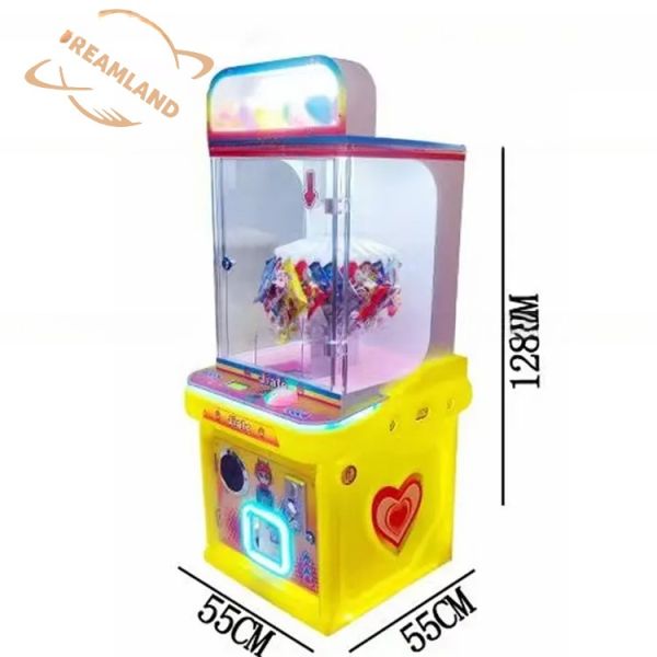 Dreamland Mini Coin Operated Cheap Amusement Gift Game Machine Children Clip Sticker Card Clamp Machine