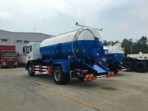 Best Dongfeng D9 vacuum pump sludge 8000l 10,000l 12000l 14000l waste water suction truck for sale, vacuum tanker vehicle wholesale
