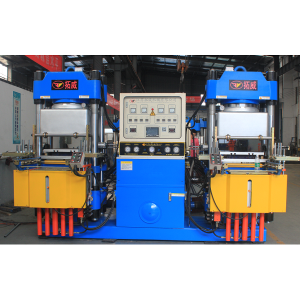 PLC Control Rubber Injection Moulding Machine Vacuum Vulcanization Production O Ring