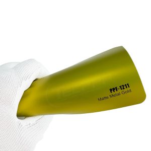 Best Matte Metal Gold Vehicle Paint Protection Film Polymeric Hydrophobic Layer wholesale