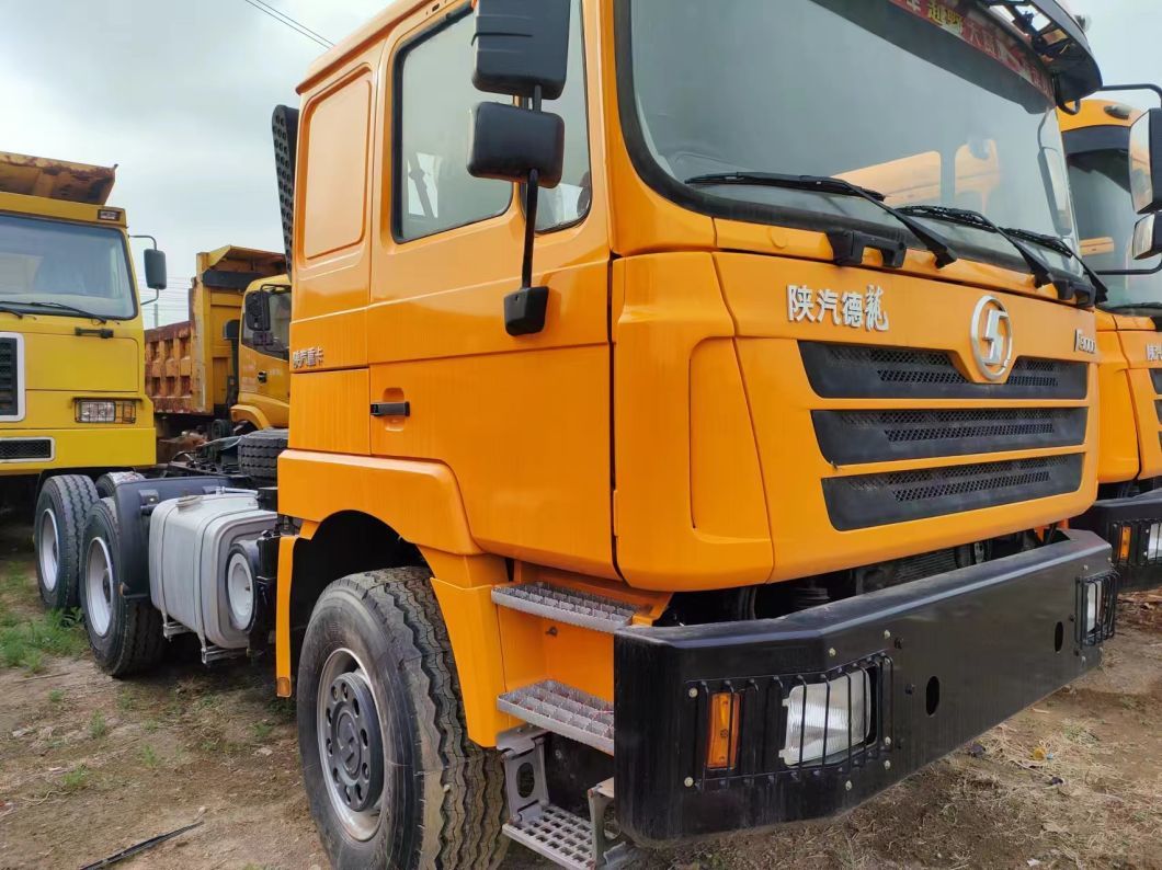 Shacman Orange Color Right-Hand Drive Tractor Truck F3000 6X4 Heavy Head Tractor Truck