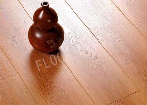 Best Thickness 12mm HDF Laminate Wood Flooring AC4 E1 Density 840 EIR V Groove Crystal wholesale
