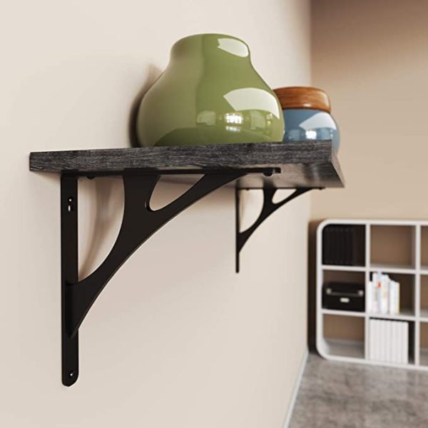 4-6mm Thickness Supporting Fixed Shelves Hidden Floating Wall Shelf Mounting Bracket