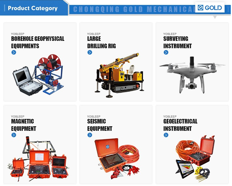GD-1000C drilling operation demonstration