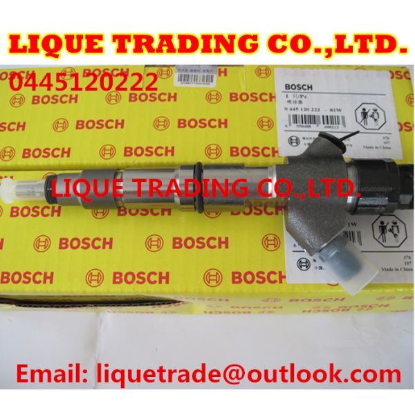 BOSCH 0 445 120 222 Genuine Common rail injector 0445120222 for WEICHAI 612600080618