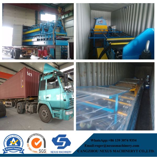 Automatic Ajusted Z Section Stud Roll Forming Machine for Steel Construction