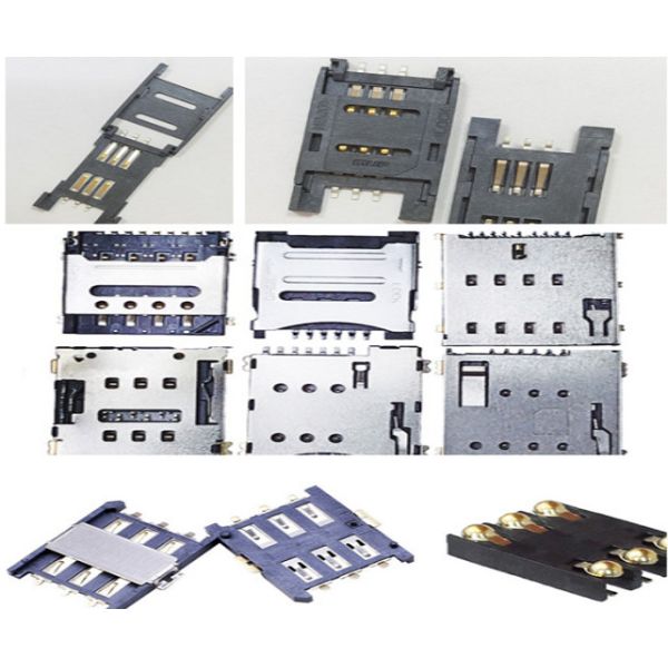 High Precision Vertical High Speed Injection Molding Machine For Sim Card Socket Holder