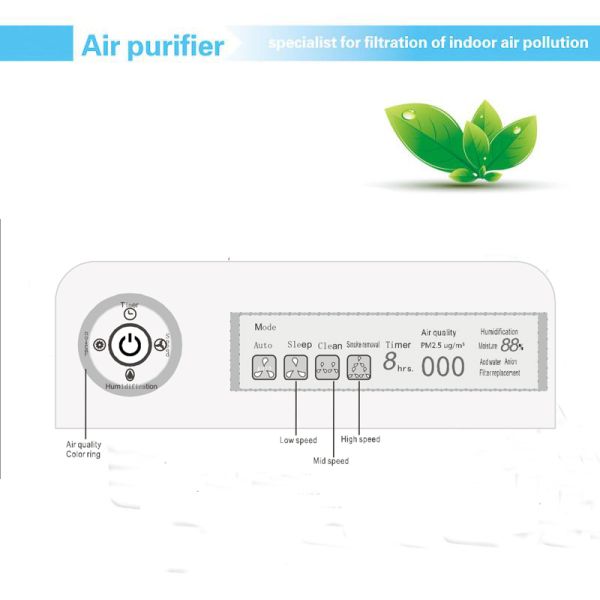 320m3/H Humidifier Air Purifiers