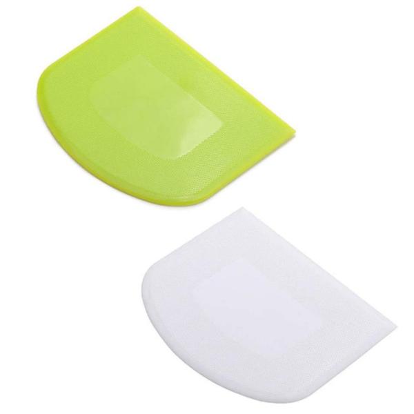 Cheap Food Safe Plastic Houseware Plastic Products Bowl Dough Scraper Cutter for sale